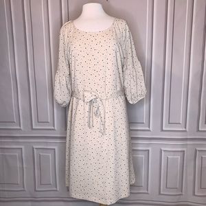 Vertigo polka dot dress. Size L
